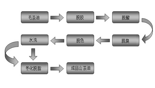 茶油精煉設備工作流程
