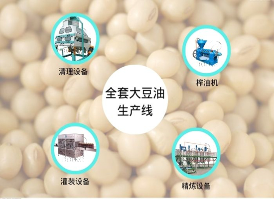 大豆油壓榨設(shè)備及工藝