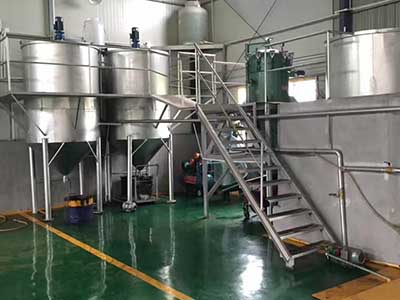 小型食用油精煉機