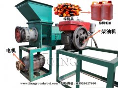 300-500kg/h小型棕櫚榨油機